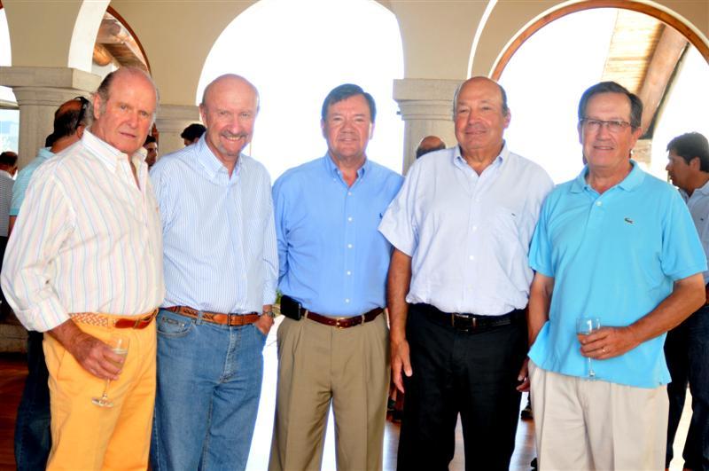 ELIOT SMYTHE, DAVID TULLO, JOSE PEDRO TORRES, RAUL LAUPHEIMER Y FERNANDO CORTES